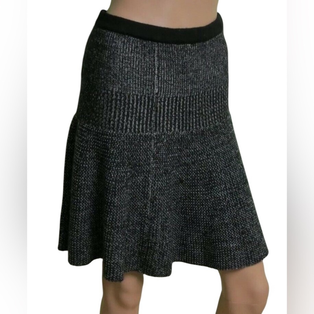 Cynthia Rowley Skirt Knit Acrylic/Wool Large